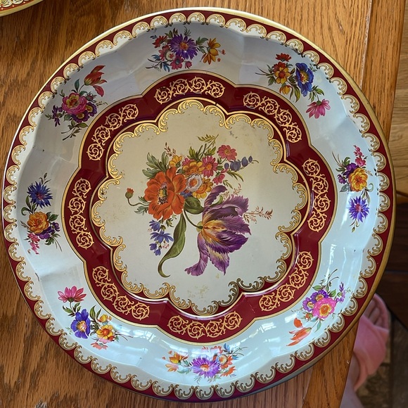 Set of 3 Vintage Tin Daher Decorated Ware - Picture 5 of 7